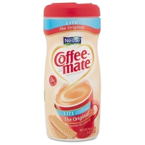 Coffee-mate Flavored Creamer - Lite, Original Flavor - 311.8 G Canister (74185)