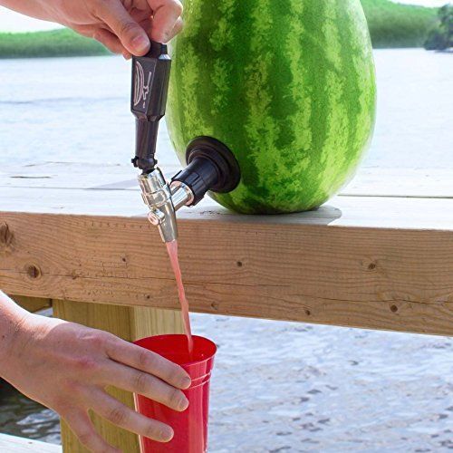 New Watermelon Party Keg Tapping Kit Beer Wine Cocktail Juice Liquor Bar House