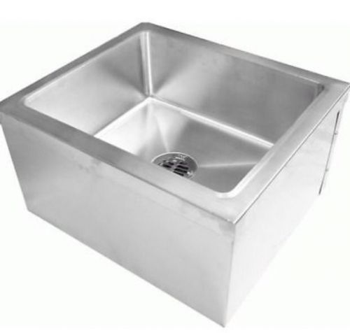 Floor mop sink 25&#034; x 21&#034; x 16&#034; stainless steel nsf for sale