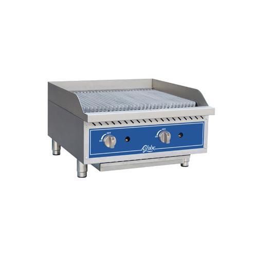 Globe gcb24g-rk gas charbroiler for sale