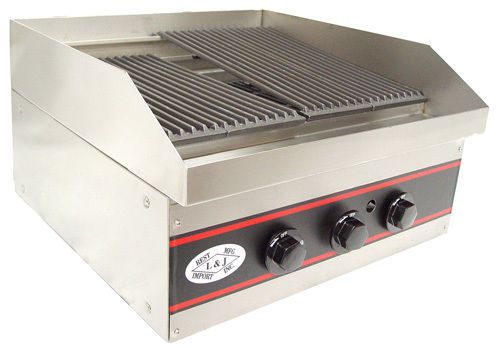 New commercial kitchen gas char broilers - 12&#034; for sale