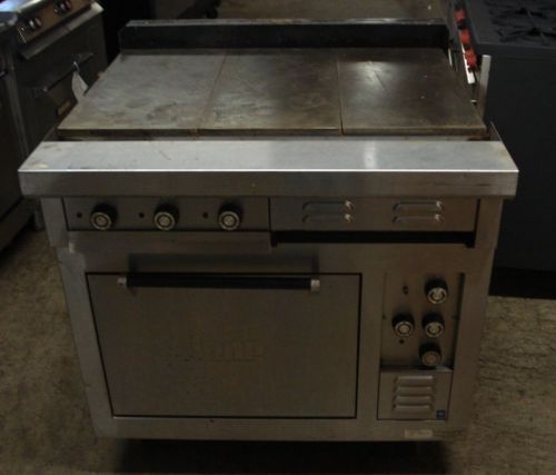 LANG Electric French Top Range with Conventional Oven