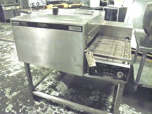 Lincoln 1102 pizza bread sandwich baking 18&#034; conveyor electric oven with stand for sale