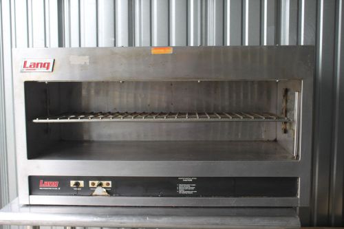 LANG MM36 MELTMASTER PLUS II COMMERCIAL CHEESE MELTER BROILER WARMING STATION