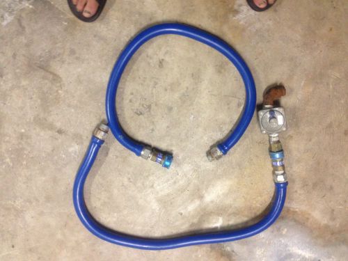 2 EQUIPMENT HOSES 3/4 NATURAL GAS OR LP GAS