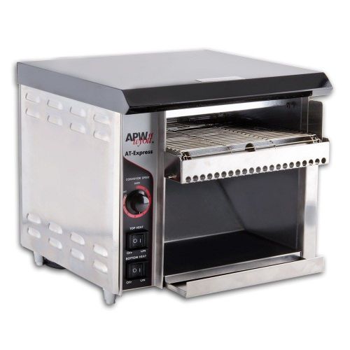 Apw conveyor/radiant toaster (at-express), 300 slices/hour for sale