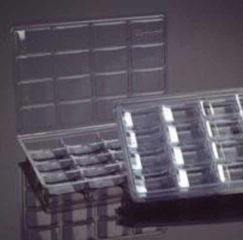 NEW CHESSEX: Counter Trays 25-Pak  16 compartment 1-piece foldover style