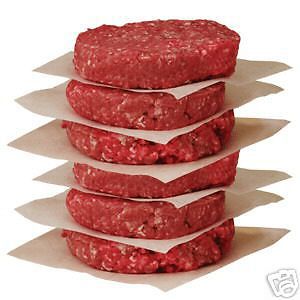 Hamburger patty paper - 1000 count for sale