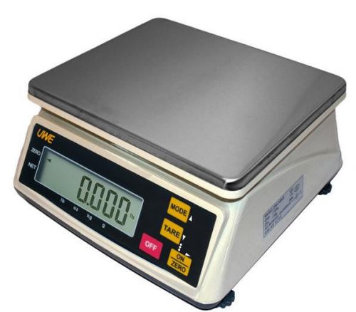Intelligent  dw-15ke portable washdown portion scale 15x0.005kg /33x0.01 lb,new for sale