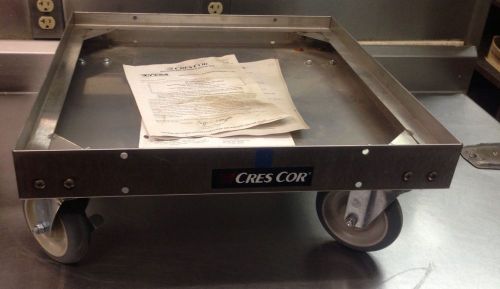 BRAND NEW IN BOX CresCor 500-2020-CM Stainless Steel Dish Rack Dolly