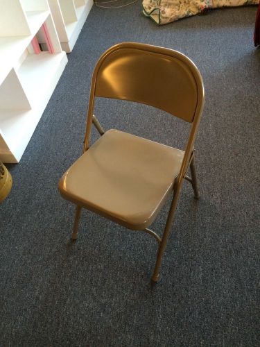 Lot Of 12 Metal Folding Chairs