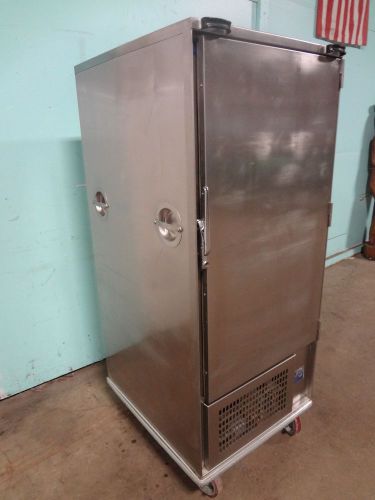 &#034;AMERICAN STANDARD&#034; HEAVY DUTY COMMERCIAL STAINLESS STEEL UP-RIGHT REFRIGERATOR