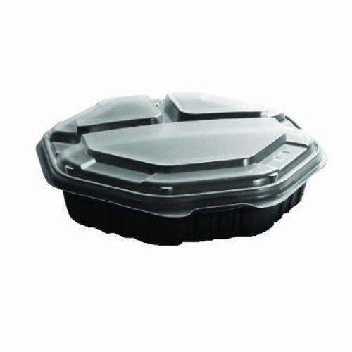 OctaView Hot Food Containers, Medium, 100 Containers  (SCC 807012-PP94)