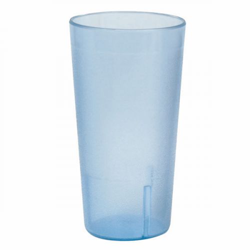 16 oz. Blue Plastic Tumbler Drinking Cup Scratch Resistant- 12 Piieces Included
