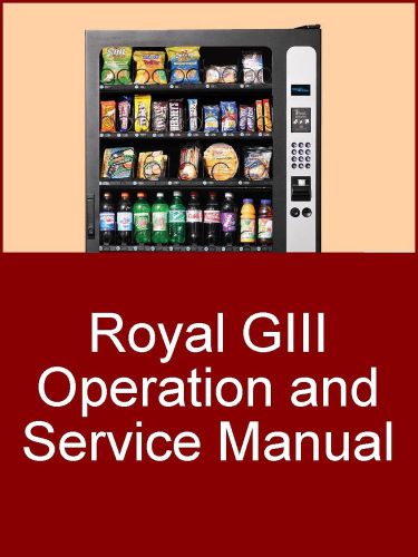 Royal Vendors G-III Operation and Service Manual PDF
