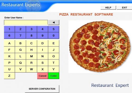 Restaurant Software touch screen POS software