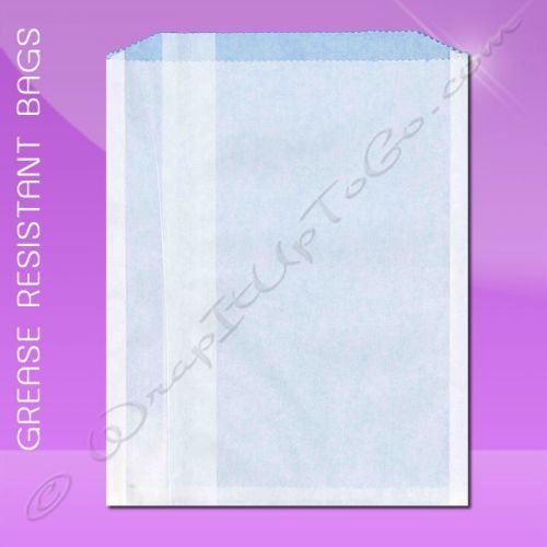 Grease Resistant Sandwich Bags – 7 x 3/4 x 9 – Plain