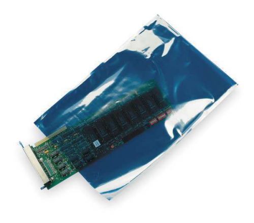 Antistatic lay flat poly bag,14inl,pk500 g2214886 for sale