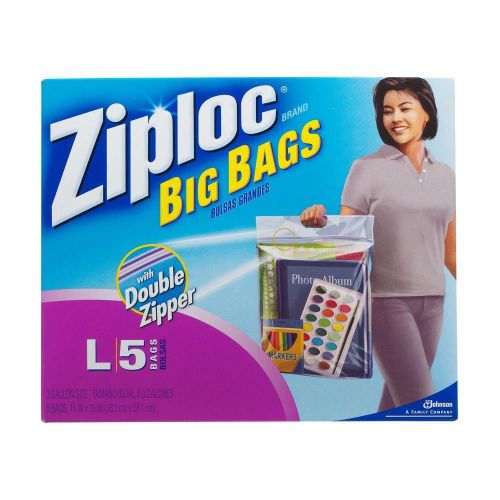 Ziplock Big Bag Lg Dble Zipper