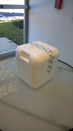 Styrofoam Boxes / Storage Container (8&#034; x 8&#034; x 9&#034;)