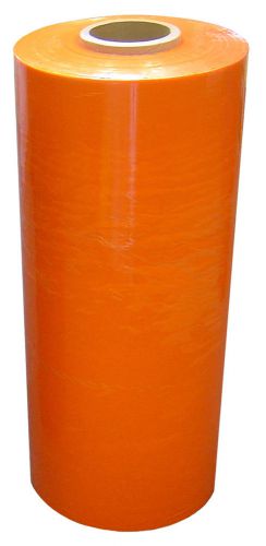 Orange tint pallet wrap stretch film 18&#034; x 80ga x 1500&#039; (4 rolls/case) for sale