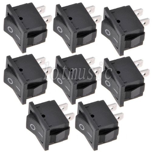 8pcs NEW 2Pin Snap-in On/Off Rocker Switch