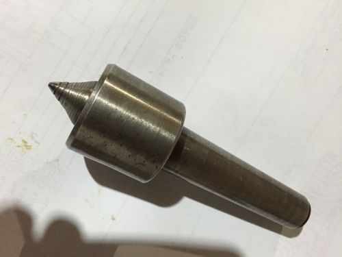 Live Center With Number 3 Morse Taper, Used