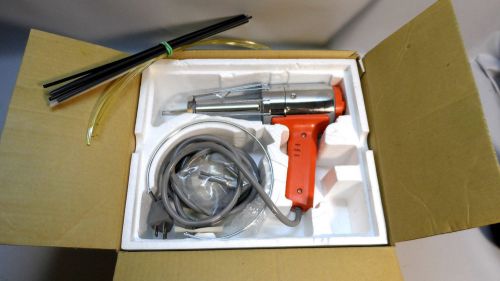 Hejet-heat gun plastic welder delux with asorted weld rod for sale