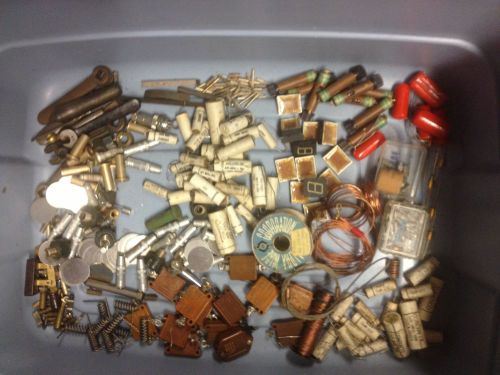 LOT #6 OF PARTS PIECES ELECTRICAL LAB WORKSHOP LABORATORY SCIENCE GE PLANT