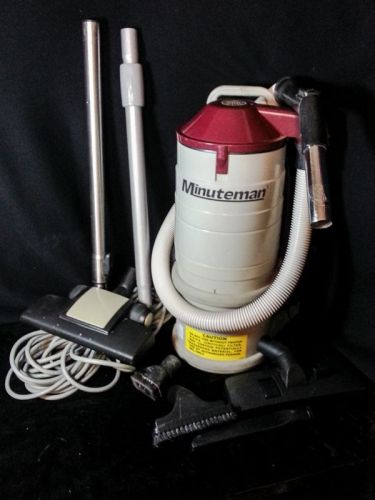 Minuteman bpv hepa backpack vacuum abatement remediation mold lead asbestos for sale