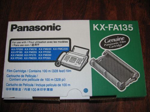 GENUINE Panasonic KX-FA135 Fax Machine Film Cartridge Toner Ink Ribbon Roll New