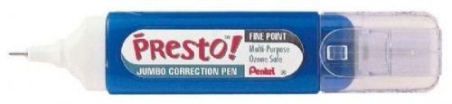 Pentel of america, ltd. presto jumbo fine point correction pen set of 3 for sale