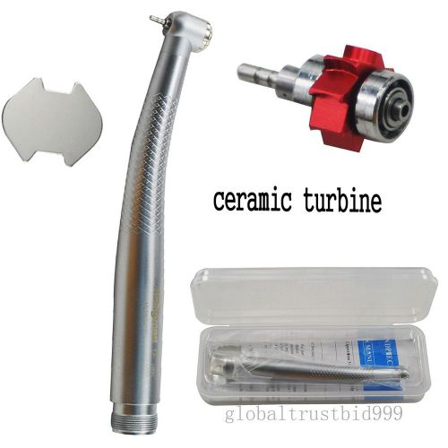 Ce high speed fast dental handpiece push standard 3 way 2 hole  w red cartridge for sale