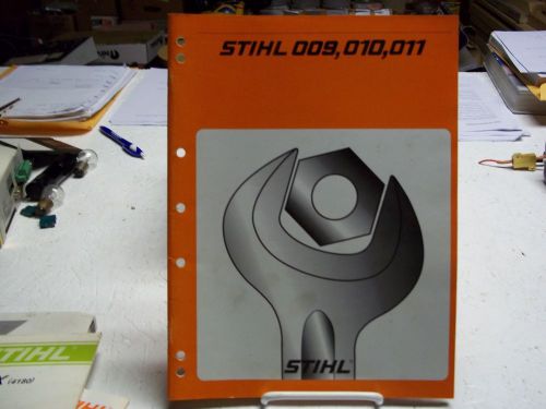STIHL 009 010 011 MANUAL 52 PAGES