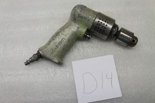 D14- Rockwell Tools 5000 RPM Pneumatic Air Drill With 1/4&#034; Jacobs Chuck Aircraft