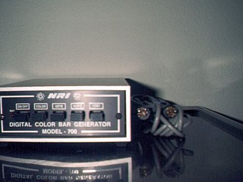 NRI Digital Color Bar Convergence Generator