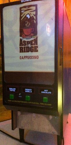 Bunn Aspen Ridge Three Flavor Commercial Cappuccino Machine NICE~