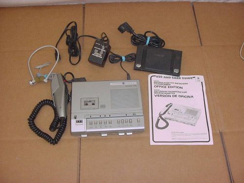 GENERAL ELECTRIC - MICROCASSETTE DICTATION TRANSCRIBER OFFICE EDITION - 3-5161A