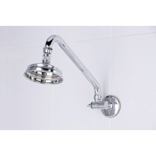 LINSOL DAMIAN HIGH END ROUND SHOWER HEAD - SOLID BRASS, CHROME