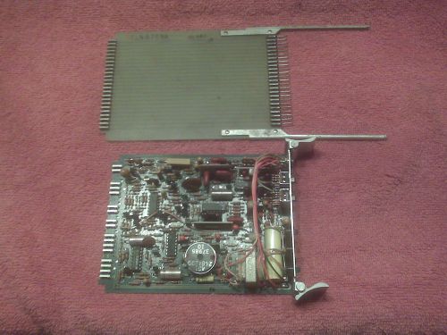 MOTOROLA SIGNAL QUALITY MODULE WITH EXTENDER CARD AND MANUALS