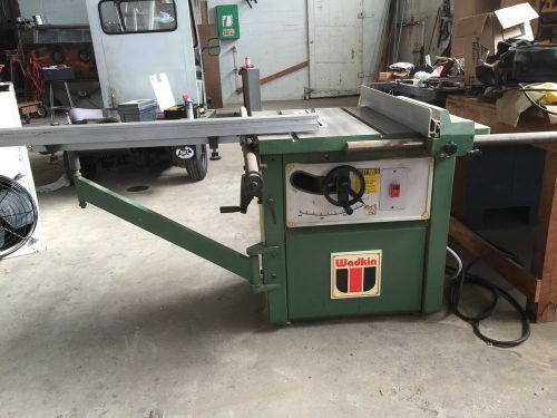 Wadkin ags/p sliding table saw panel saw single phase for sale