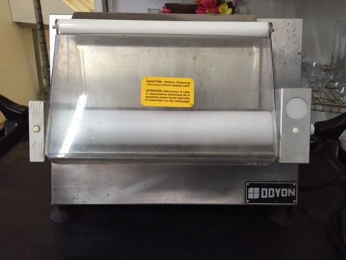 Doyon dl12s countertop 12&#034; dough roller sheeter for sale