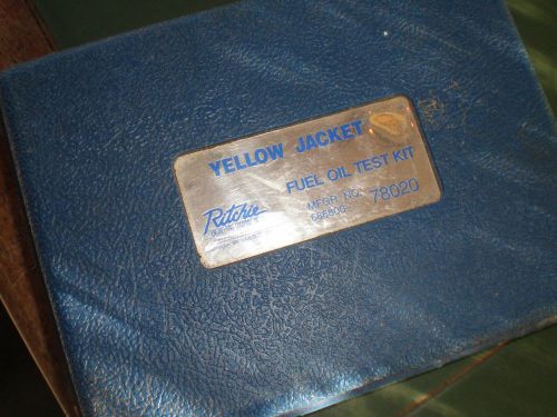 Ritchie Yellow Jacket 78020 Fuel Oil Test Kit