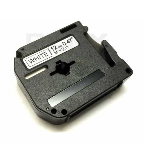 1 x Compatible Brother MK-231 12mmx8m Tape For P-touch PT-80 PT-85 PT-90 PT-100