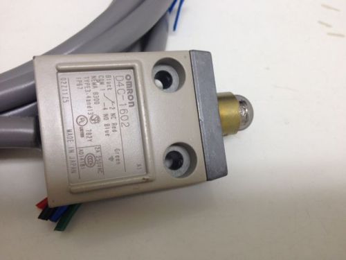Omron d4c1602 limit switch,roller plunger for sale