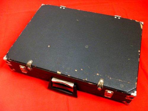Vintage display carrying case &#034;old school&#034; travel attache jewelry &amp; smalls store for sale
