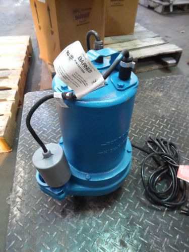 Barnes se51au sump pump 104873, .5 hp, 120 volt, 1750 rpm, 1 ph (new in box) for sale