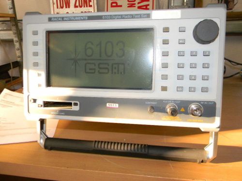 Racal 6103G Digital Radio Test Set, Options 01
