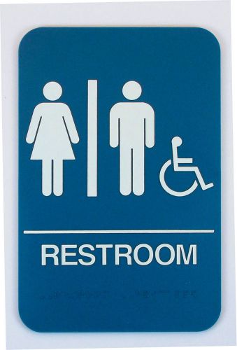 DON-JO MFG INC. Restroom Handicap Sign