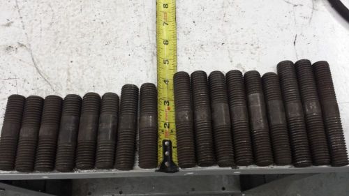 3/4&#034; threaded clamping studs, 4 1/2&#034;, 4&#034;, 3 1/2&#034; &amp; 3&#034; long